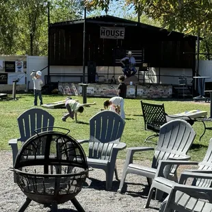 Because g lawn for kids to play