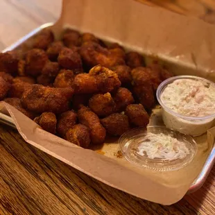 Nashville Style Wisconsin Cheese Curds! So addictive!