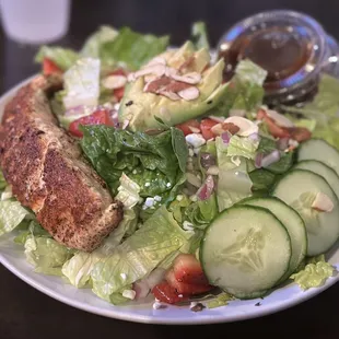Strawberry Salmon Salad
