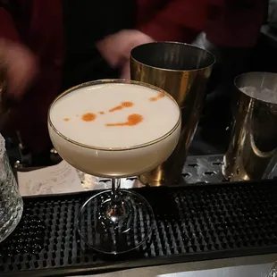 Some fancy cocktail