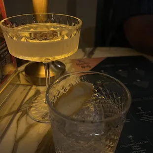 Daiquiri in the back Oaxaca Old Fashioned up front. So good