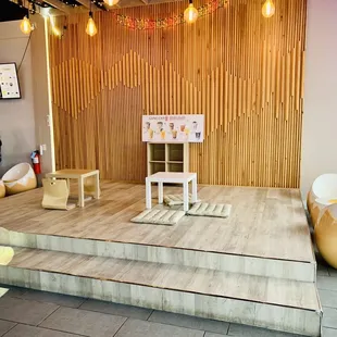 Stage like Area for kids