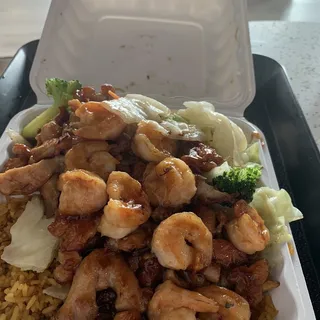 #4 Chicken & Shrimp Teriyaki