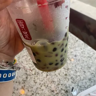 Matcha Milk Tea (L)