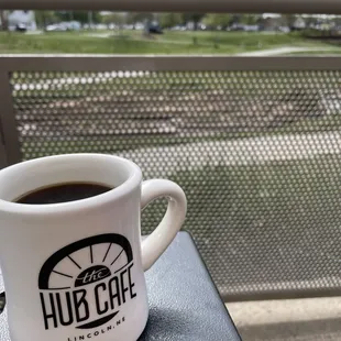 Can't beat the view &amp; beverage