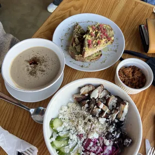 Crispy Pork Belly Gyro Bowl