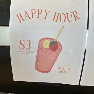 June happy hour