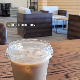 iced caramel latte