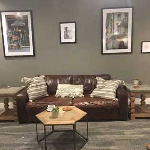 Cozy seating