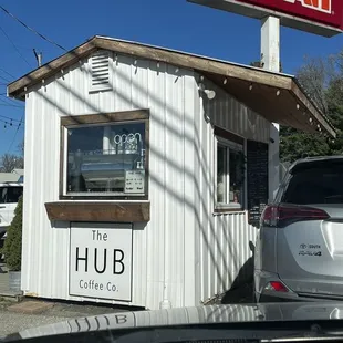 Outside drive though