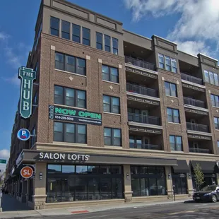 The Hub apartments in the Short North Art District in Columbus, Ohio.