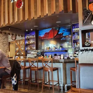 Stop by for lunch. Bar area looks great.