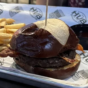 Peanut Butter and Jelly Burger