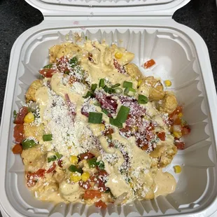 Cauliflower nachos