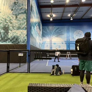Indoor pickleball