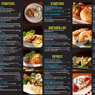 the menu