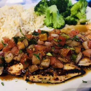 a plate of food