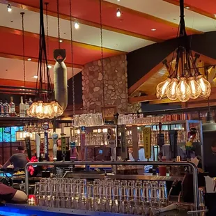 Beers on tap plus cool decor in here.  9/10/2021