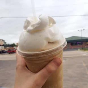 Peach Fro-Latte