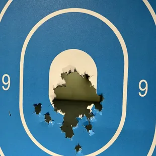 At the Hub shooting range.