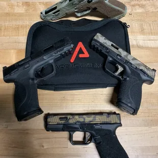 Agency arms in stock!