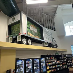 Hubs Truck display