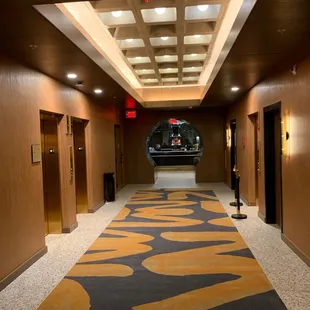 Entrance to The Hulman from the lobby of Hotel Indy
