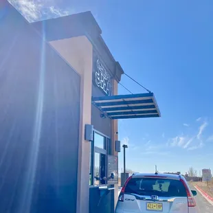 The Human Bean drive thru