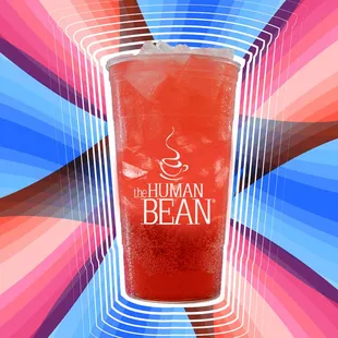 a glass of iced coffee