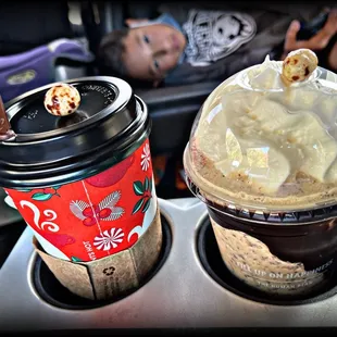 Americano and Java Chip blended.