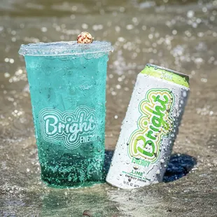 Blue Raspberry and Kiwi in our Lime Bright Energy