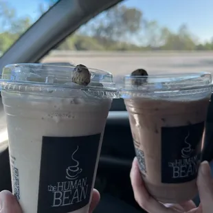 Blended chai and Mexi-mocha