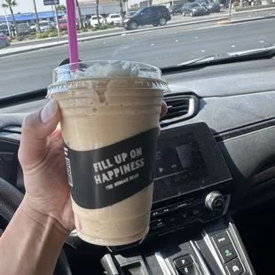 16oz granita blend with macadamia milk