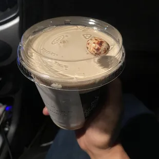 Snowy Mocha blended