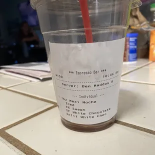 My wife got a Mexi Mocha iced and it was delicious! Got one hot this morning and it was equally good! Like it was right of grandmas stove.