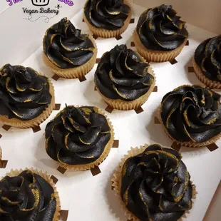 Hand painted custom cupcakes