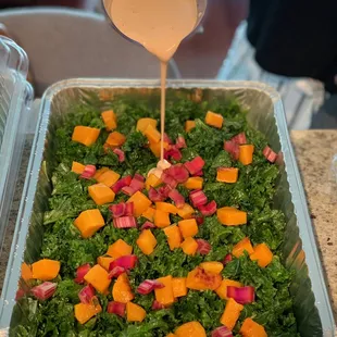 Catering services - Butternut squash salad