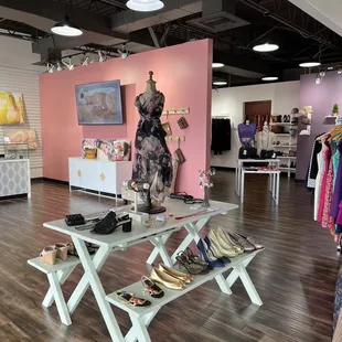 Clean, open, inviting store