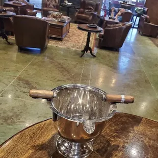 the lounge area of a hotel