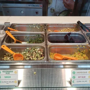 All the veggies