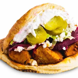 Chicken taboon Pita