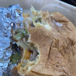 Cheddar Cheeseburger