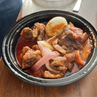 Stewed Goat