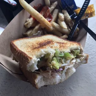 Fried Avocado Sandwich