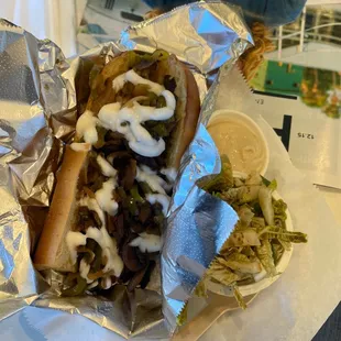 Jax Philly Mushroom Cheesesteak