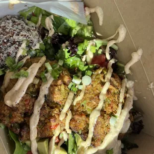 Lion 's Mane Crab Cakes