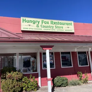 Restaurant front &amp; signage