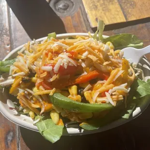 Southwest Bowl with spicy southwest aioli