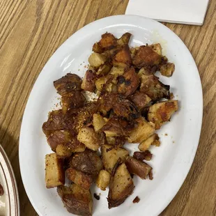 Side of crispy country potatoes