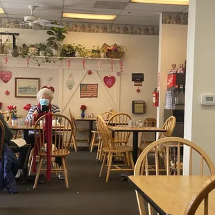 Inside the establishment